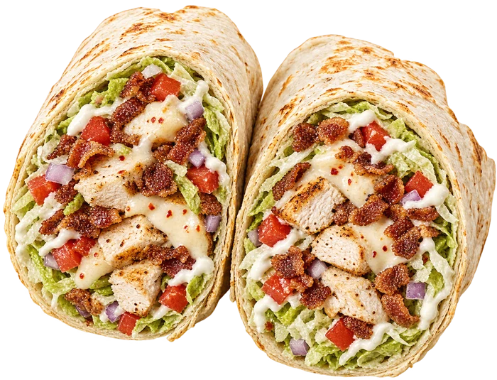 Brantley’s grilled chicken wrap